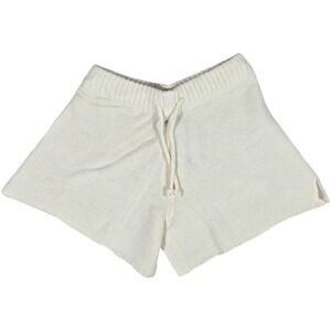 WeWoreWhat Ivory Chunky Cozy Stitch Pull On Sweater Shorts WWDB98-1 Small NWT